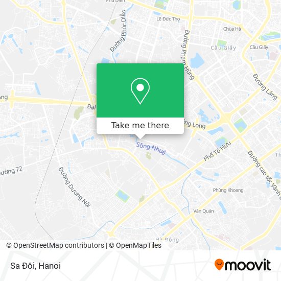 Sa Đôi map