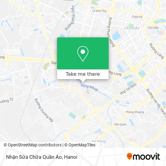 Nhận Sửa Chữa Quần Áo map