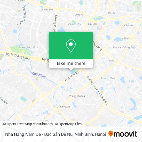 Nhà Hàng Năm Dê - Đặc Sản Dê Núi Ninh Bình map