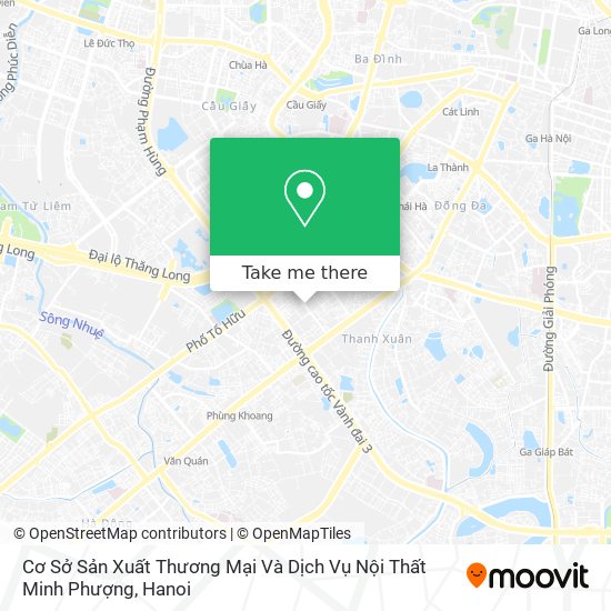 Cơ Sở Sản Xuất Thương Mại Và Dịch Vụ Nội Thất Minh Phượng map