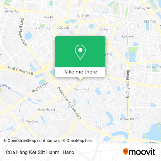 Cửa Hàng Két Sắt Hanmi map