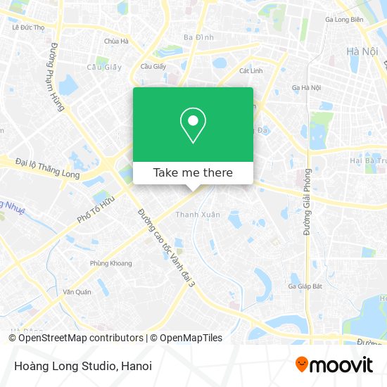 Hoàng Long Studio map