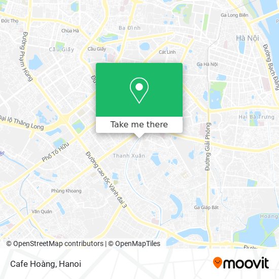 Cafe Hoàng map
