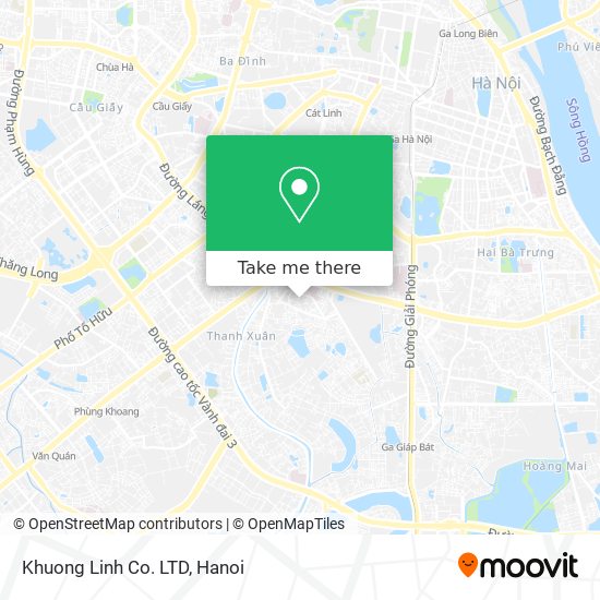 Khuong Linh Co. LTD map