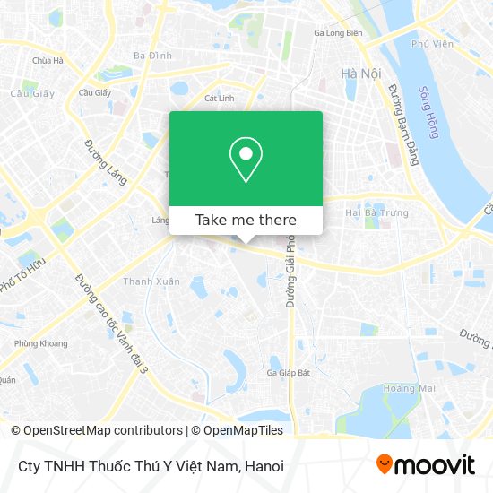 Cty TNHH Thuốc Thú Y Việt Nam map
