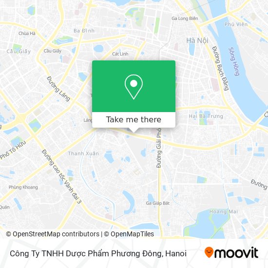 Công Ty TNHH Dược Phẩm Phương Đông map