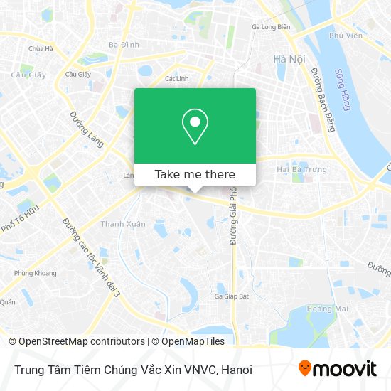 Trung Tâm Tiêm Chủng Vắc Xin VNVC map