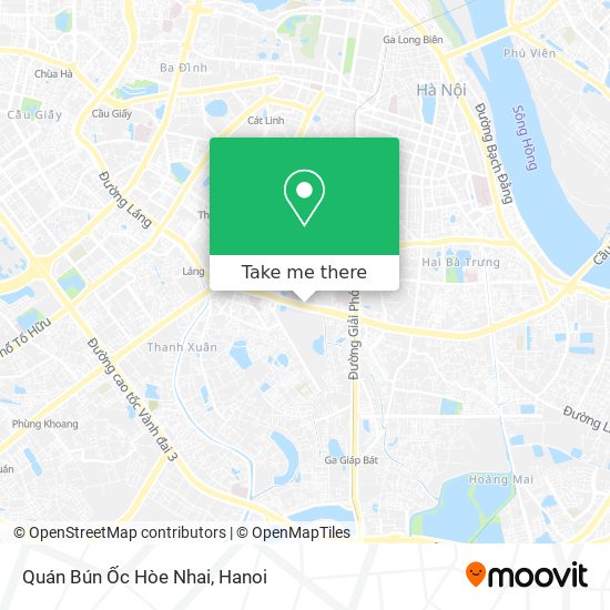 Quán Bún Ốc Hòe Nhai map