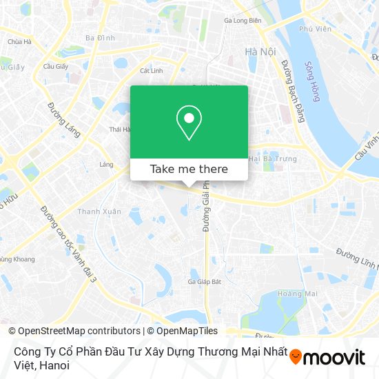 Công Ty Cổ Phần Đầu Tư Xây Dựng Thương Mại Nhất Việt map