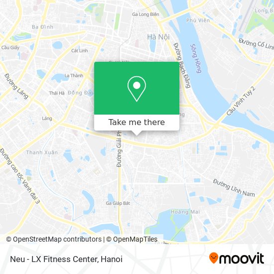 Neu - LX Fitness Center map