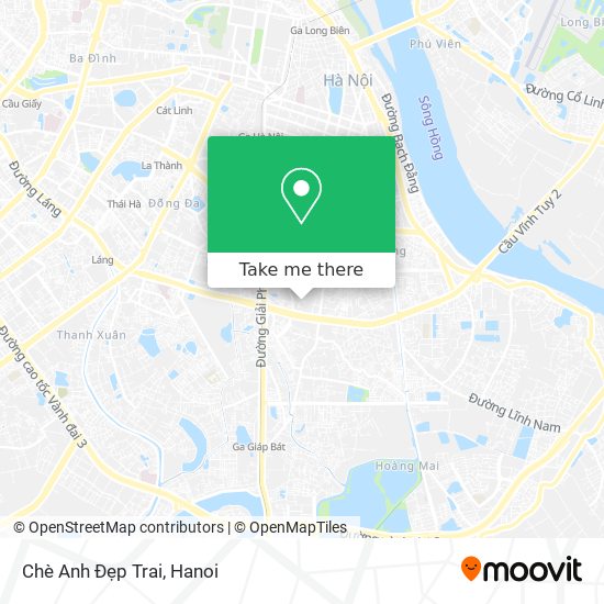 Chè Anh Đẹp Trai map