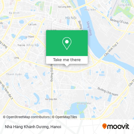 Nhà Hàng Khánh Dương map