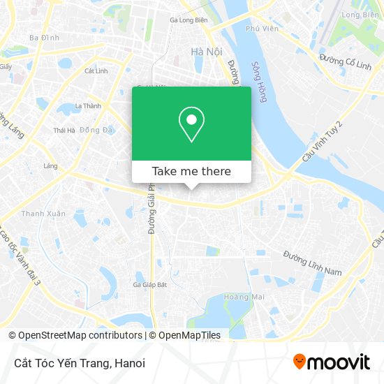 Cắt Tóc Yến Trang map