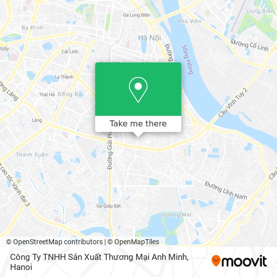 Công Ty TNHH Sản Xuất Thương Mại Anh Minh map