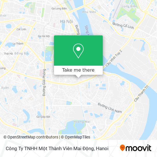 Công Ty TNHH Một Thành Viên Mai Động map