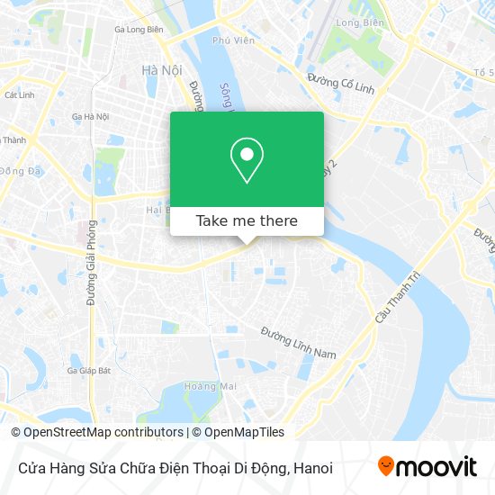 Cửa Hàng Sửa Chữa Điện Thoại Di Động map