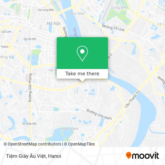 Tiệm Giày Âu Việt map