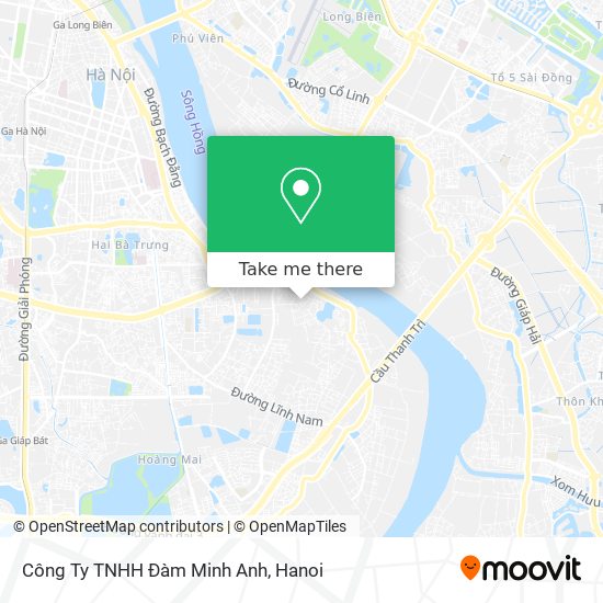 Công Ty TNHH Đàm Minh Anh map