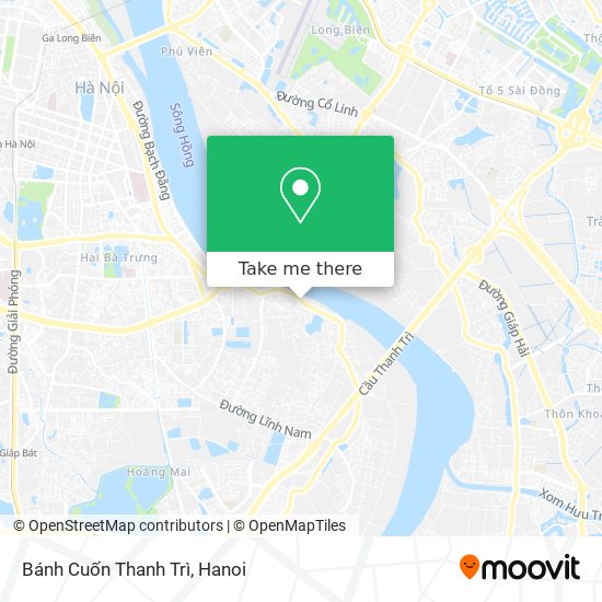 Bánh Cuốn Thanh Trì map