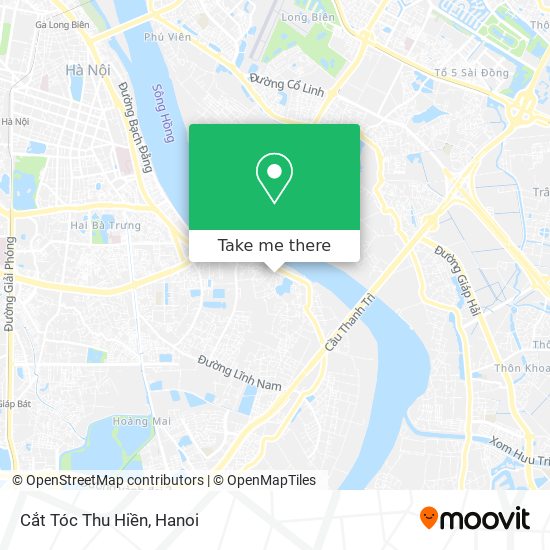 Cắt Tóc Thu Hiền map