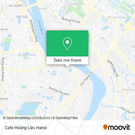 Cafe Hoàng Lân map