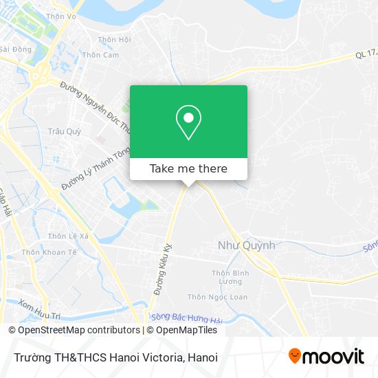 Trường TH&THCS Hanoi Victoria map