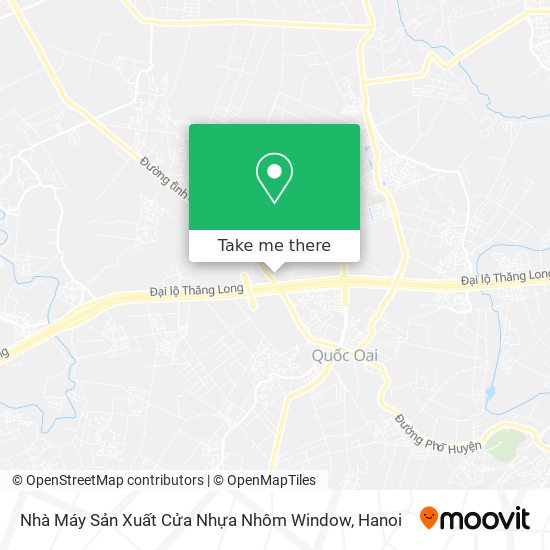 Nhà Máy Sản Xuất Cửa Nhựa Nhôm Window map