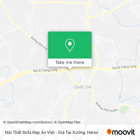 Nội Thất Sofa Đẹp An Việt - Giá Tại Xưởng map