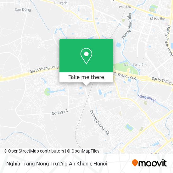 Nghĩa Trang Nông Trường An Khánh map