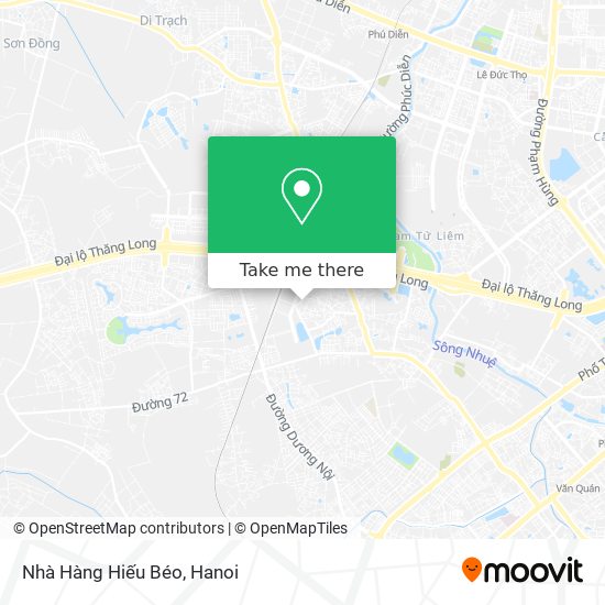 Nhà Hàng Hiếu Béo map