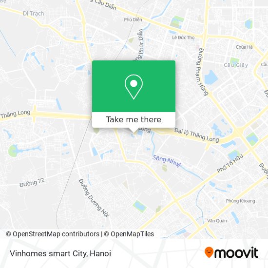 Vinhomes smart City map