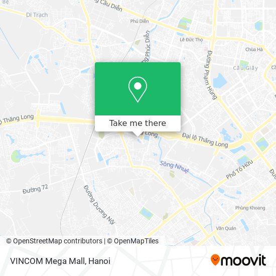VINCOM Mega Mall map