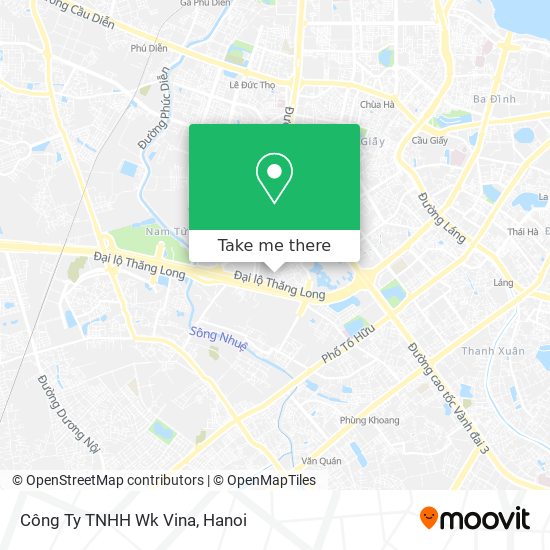Công Ty TNHH Wk Vina map