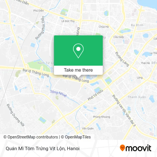 Quán Mì Tôm Trứng Vịt Lộn map