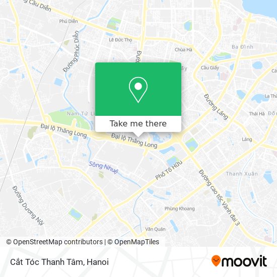 Cắt Tóc Thanh Tâm map