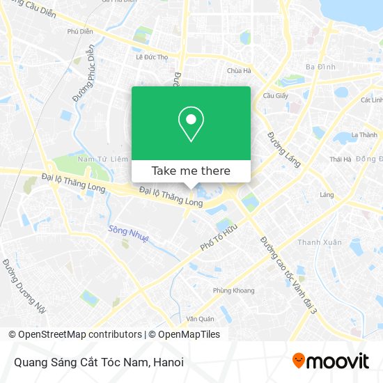 Quang Sáng Cắt Tóc Nam map