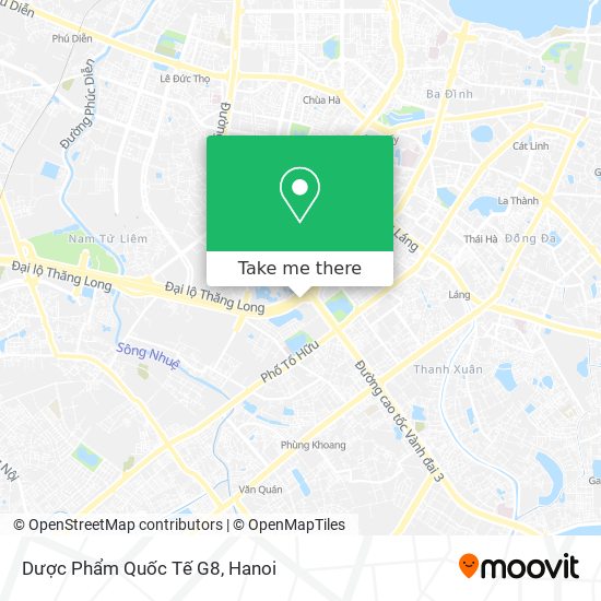 Dược Phẩm Quốc Tế G8 map