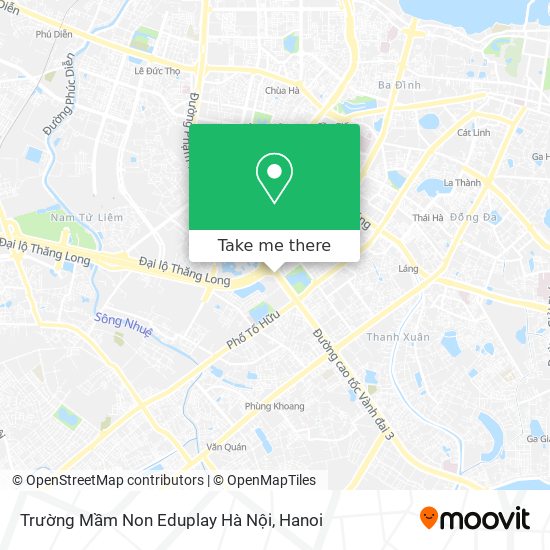 Trường Mầm Non Eduplay Hà Nội map