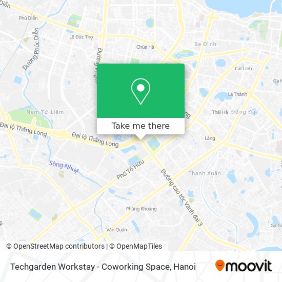 Techgarden Workstay - Coworking Space map