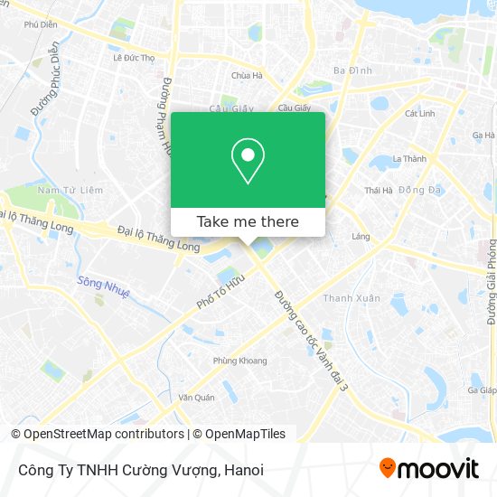 Công Ty TNHH Cường Vượng map