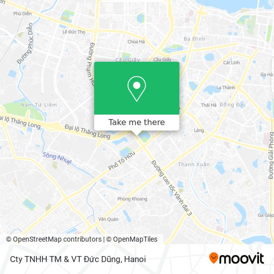 Cty TNHH TM & VT Đức Dũng map
