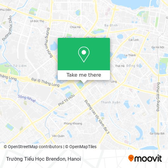 Trường Tiểu Học Brendon map