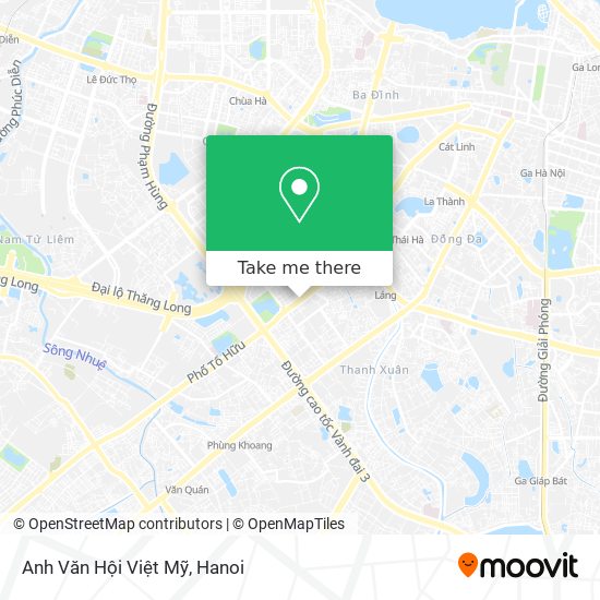 Anh Văn Hội Việt Mỹ map