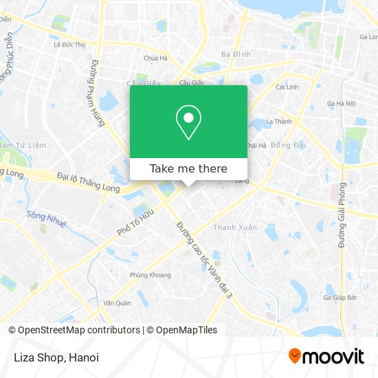 Liza Shop map