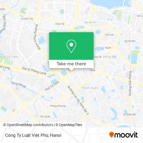 Công Ty Luật Việt Phú map