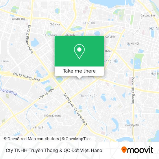 Cty TNHH Truyền Thông & QC Đất Việt map