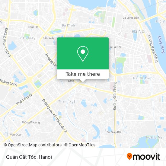 Quán Cắt Tóc map