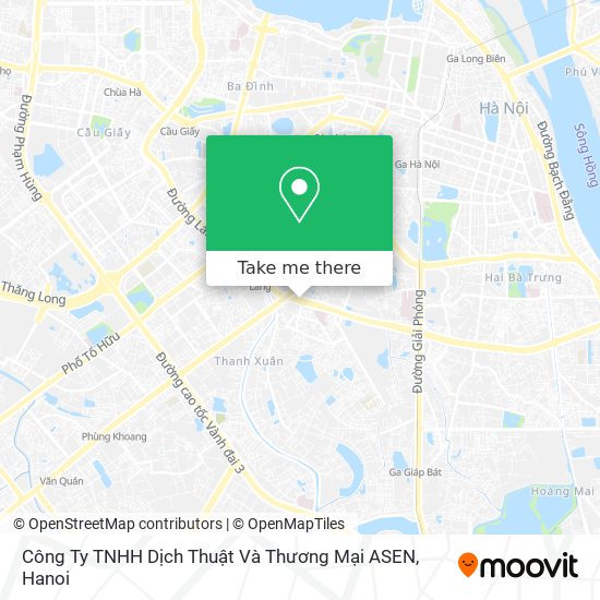 Công Ty TNHH Dịch Thuật Và Thương Mại ASEN map