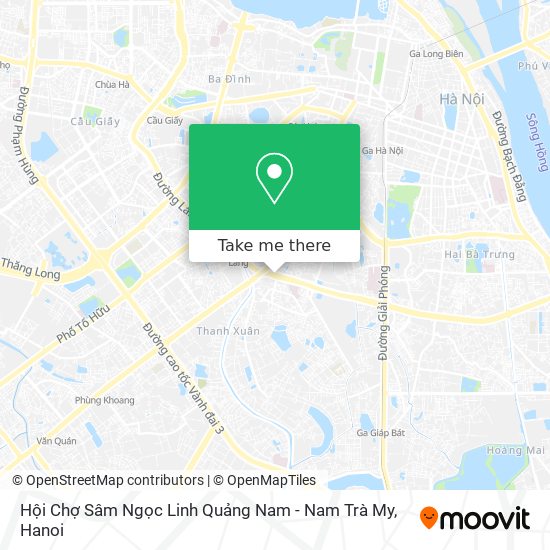 Hội Chợ Sâm Ngọc Linh Quảng Nam - Nam Trà My map