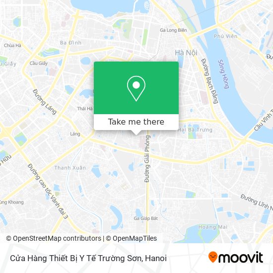 Cửa Hàng Thiết Bị Y Tế Trường Sơn map